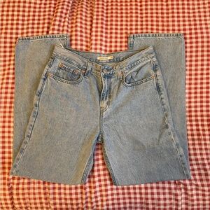 Levi's Light Blue Straight Leg Jeans